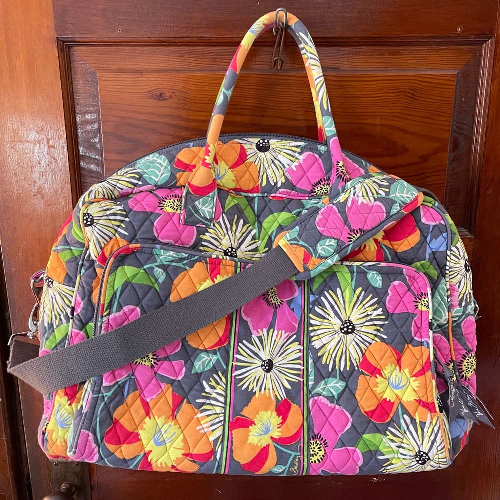 Vera Bradley Weekender (retired) Carry On Bag